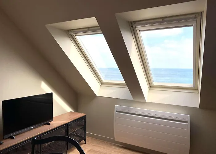 Appartement au dernier étage plage de Trestraou à PERROS-GUIREC - ref 858