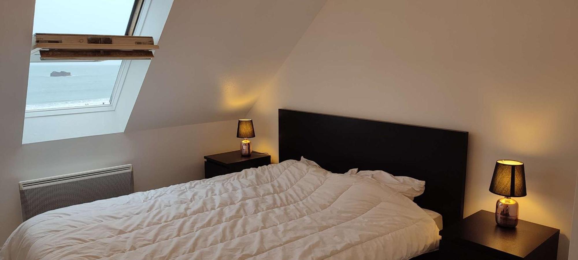 Au Dernier étage De Trestraou à - Ref 858 * Perros-Guirec