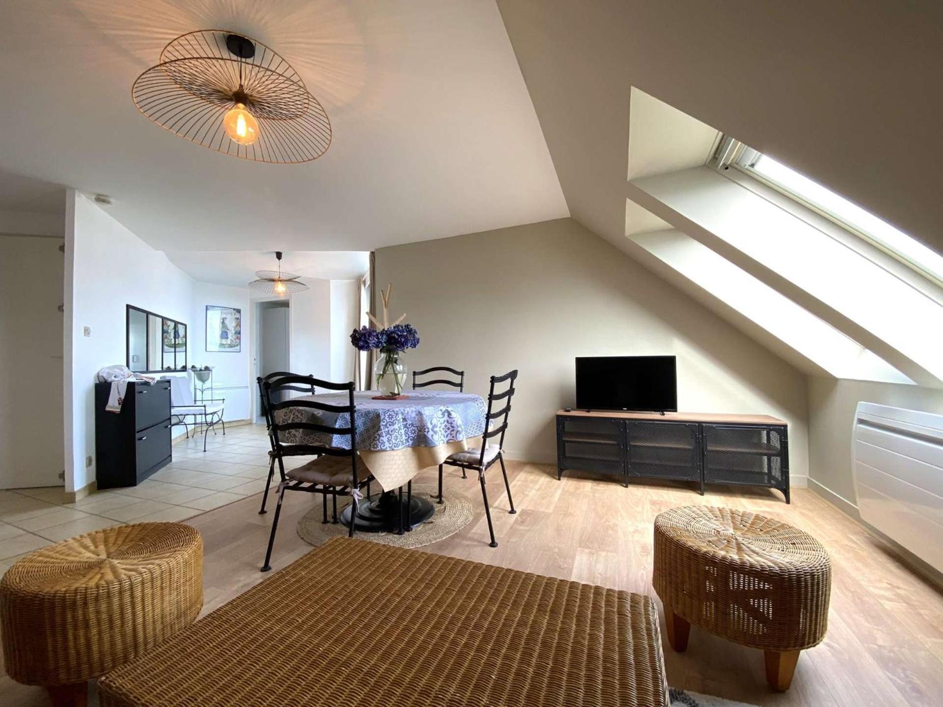 Au Dernier étage De Trestraou à - Ref 858 Appartement *